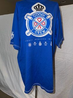 Vintage COOGI CREW "Sydney New York Milan" Embroidered T-Shirt - Size XXL