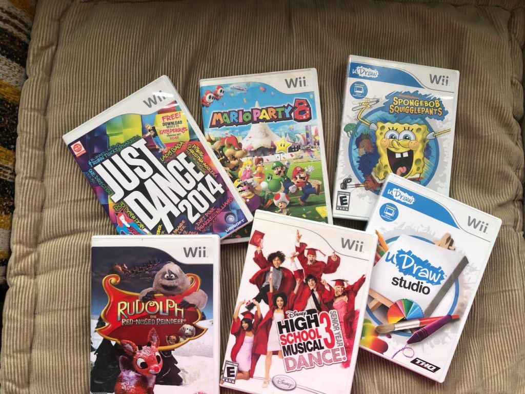 Wii games ...