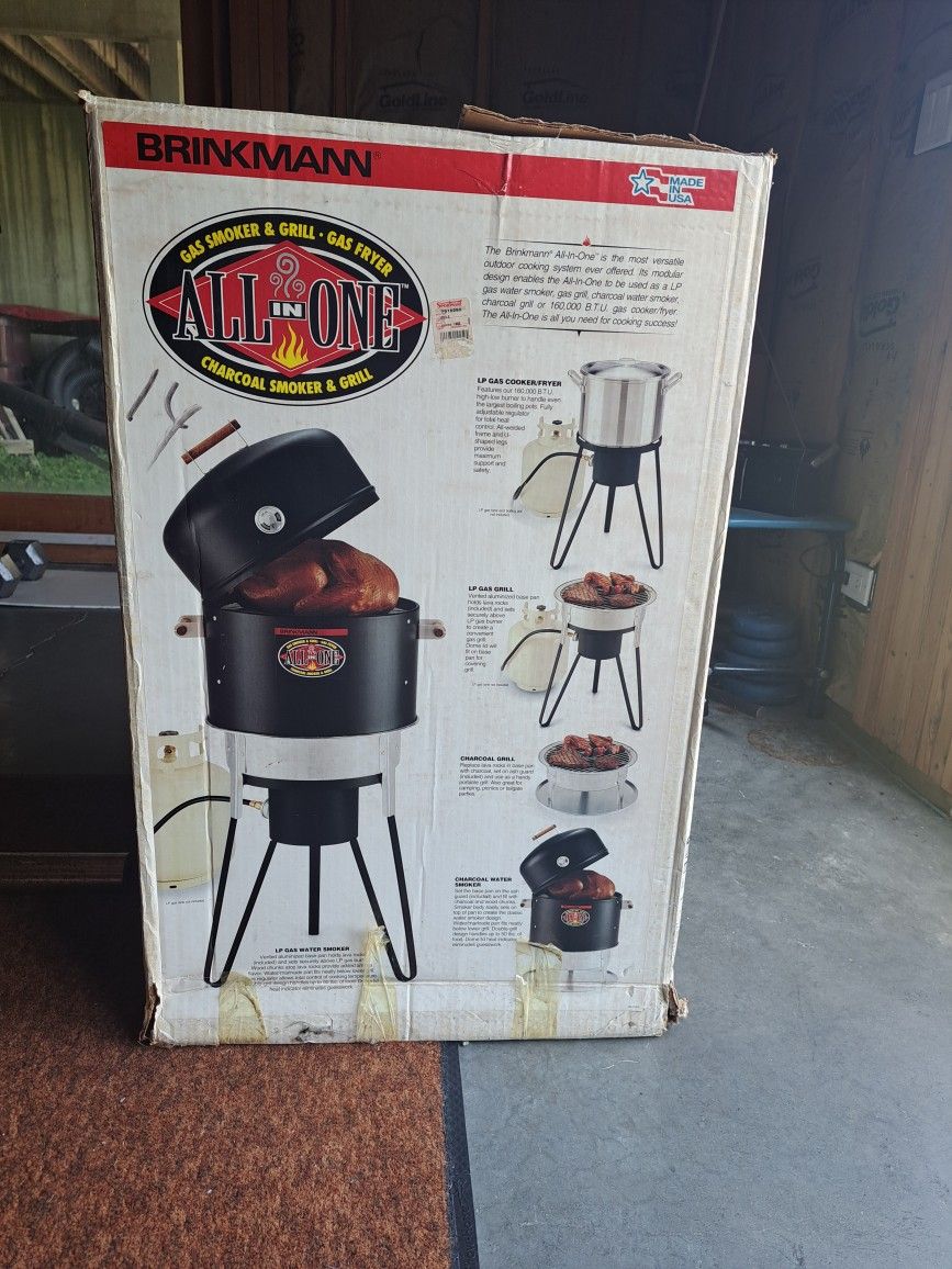 Brinkman Brand New All In One Smoker Grill - Main Image