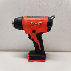 MILWAUKEE M18 18V COMPACT HEAT GUN MODEL 2688-20 WITH HANGING HOOK