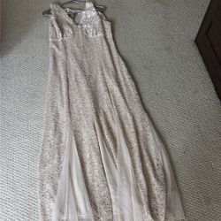 Formal Dress: champagne color 