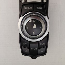 09 10 11 BMW 740LI 750LI IDRIVE MEDIA CONTROLLER JOYSTICK SWITCH RADIO AUDIO 