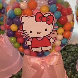Hello Kitty Party Centerpiece Party Decorations Hello Kitty Candy Machine Gumball Machine Candy Kids Party 