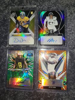 Nfl 4 card lot