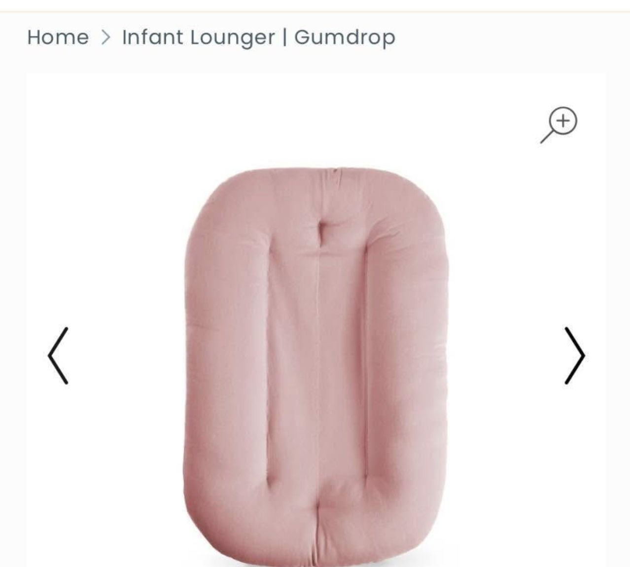 Snuggle Me Pink Lounger And Yellow Cover 