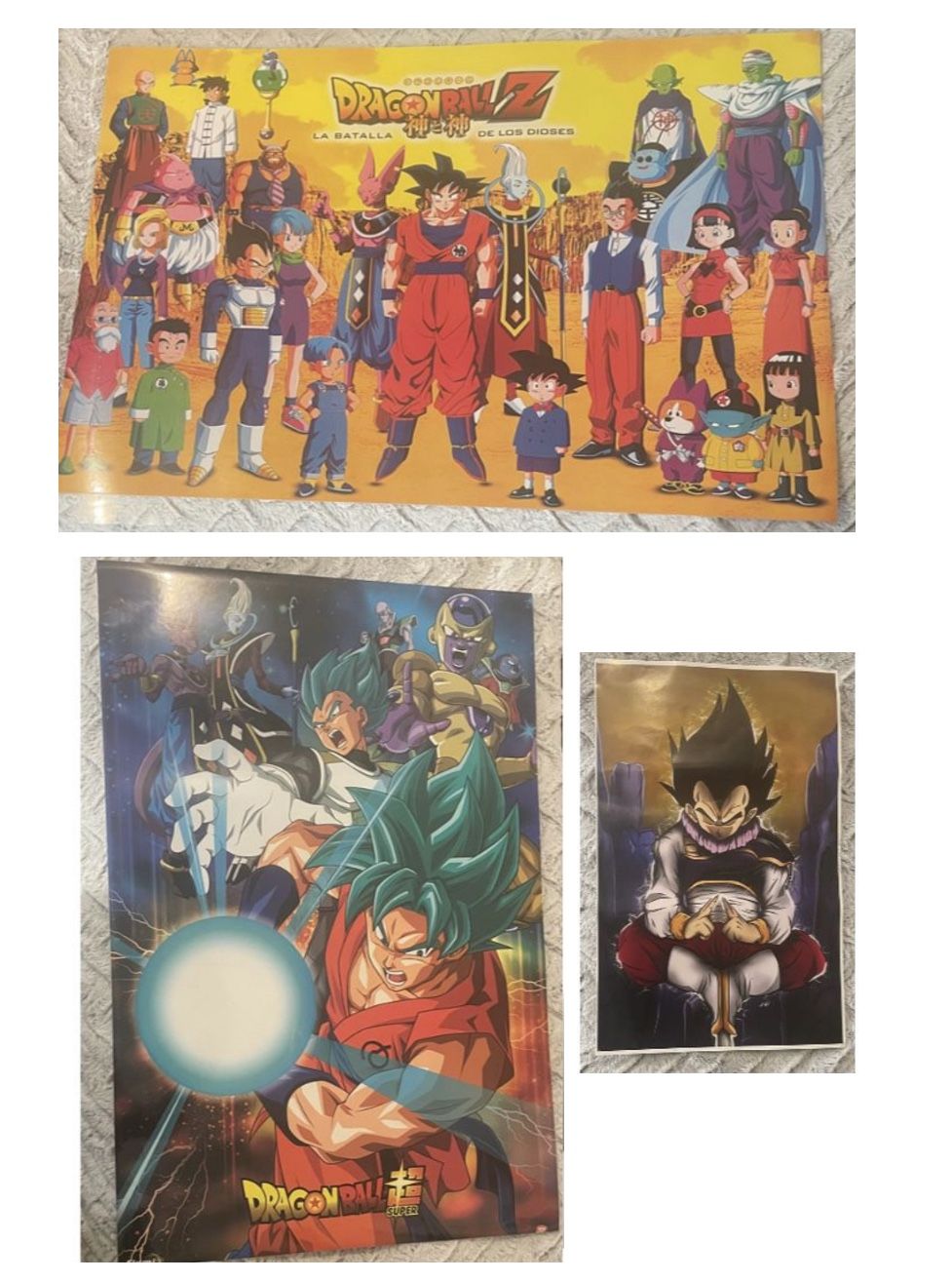 Dragon-ball Z And Vegeta Poster