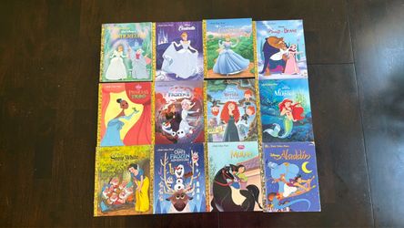 Disney Wonderful World of Reading Hardcover Books – 12 Book Collection