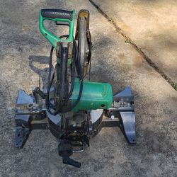 Green Miter Saw