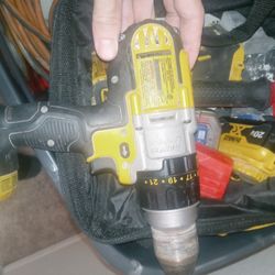Dewalt Hammer Drill W/ 2 20v Batteries