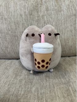 Pusheen Cat Boba Tea Plush
