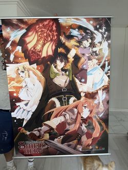 licensed "The Rising of the Shield Hero" wall scroll poster