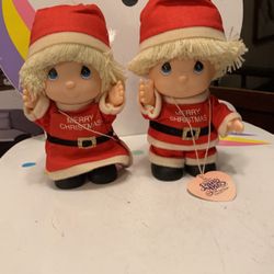 Precious Moments Merry Christmas Dolls  6.00 Each 