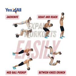Yes4All 10lbs Slam Ball - Durable PVC Sand-Filled Medicine Ball 