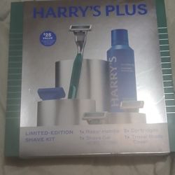 Harrys Plus Limited Edition Shave Kit W/ Advanced Pivoting System