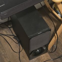 Sony Soundbar And Sub 