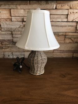 Nautical Rope Table Lamp 16" Tall New