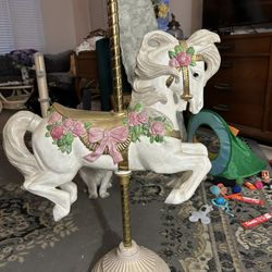 Porcelain Carousel Horse
