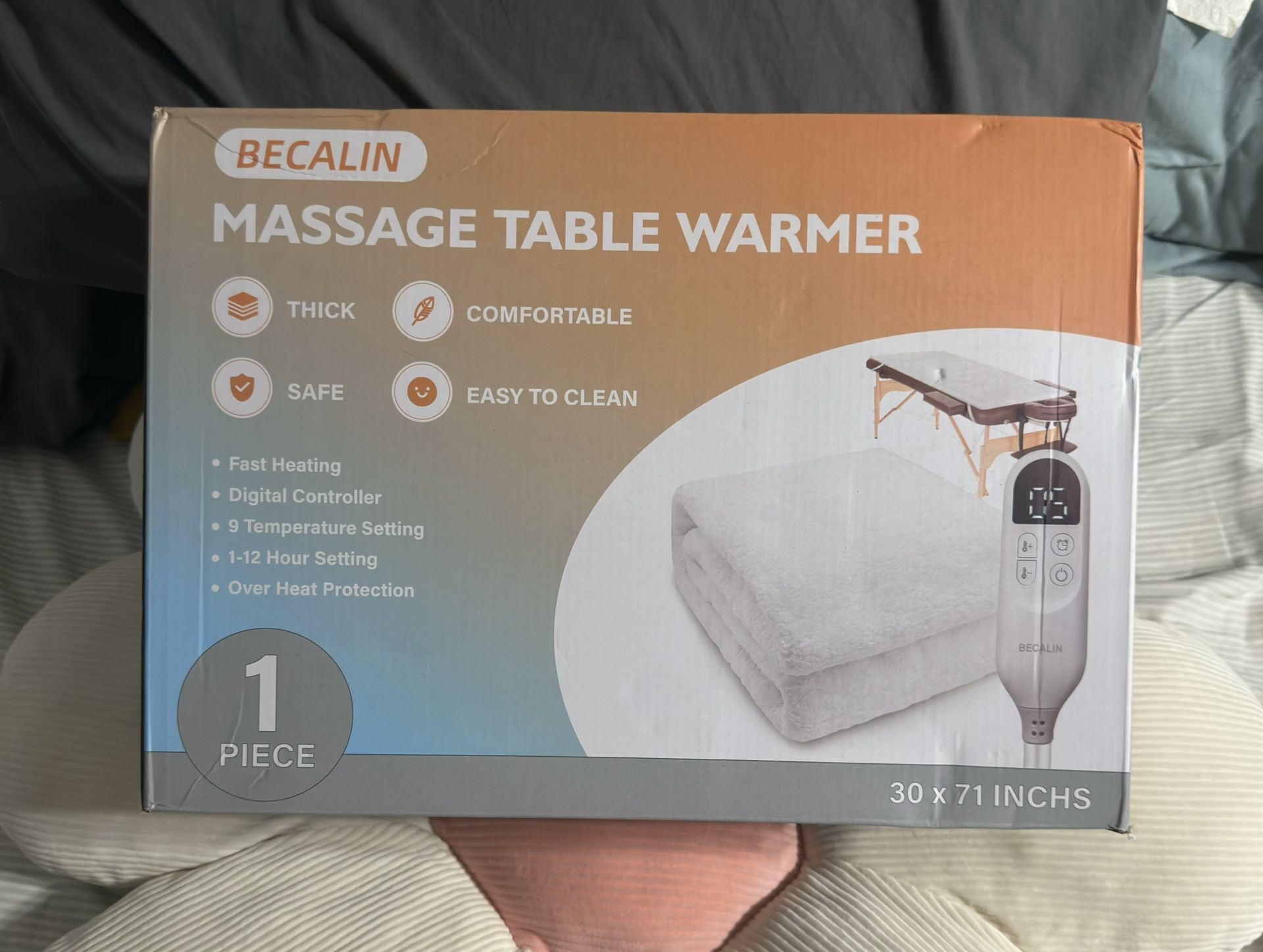 becalin massage table warmer