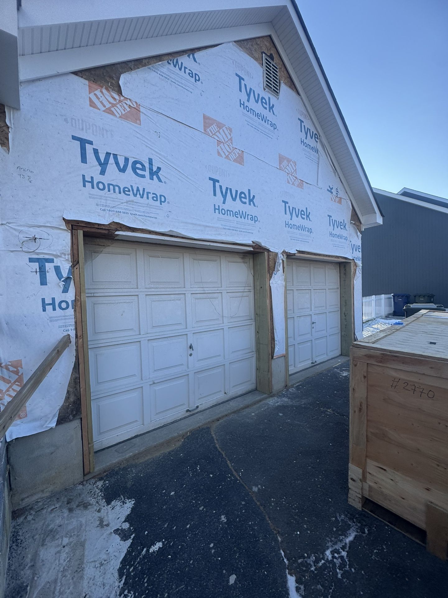 2 Garage Doors