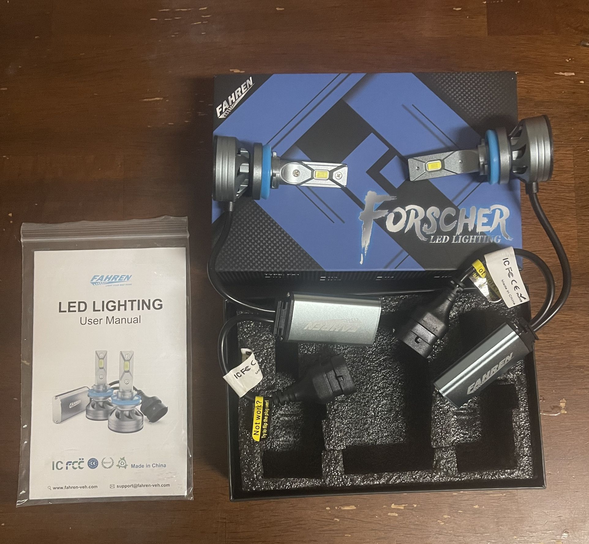 Brand new FAHREN LED lights kit