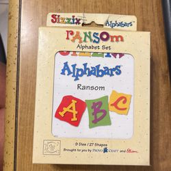 Sizzix Alphabars Die Set - RANSOM Alphabet Sets 