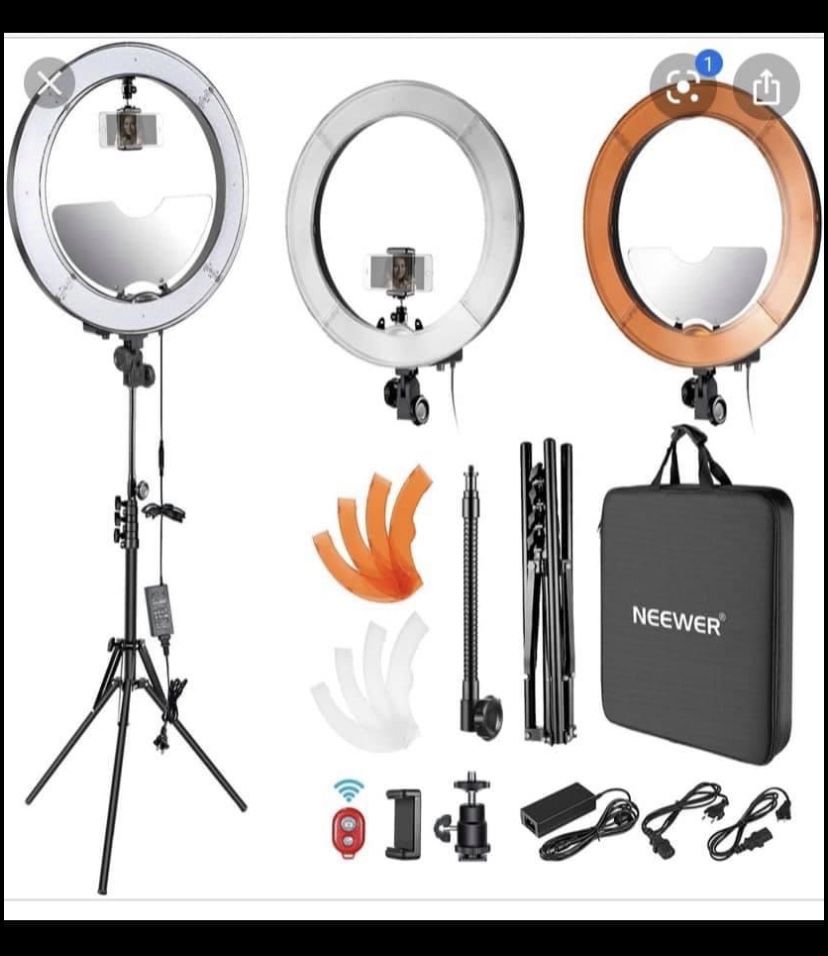 Neewer ringlight 18”