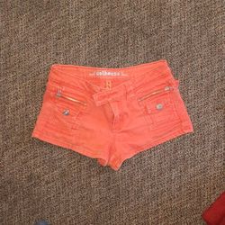 Womens Shorts Size 9- Dark Orange