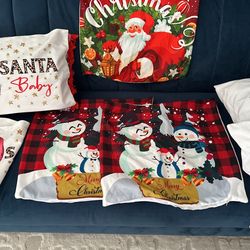 Christmas pillow cover