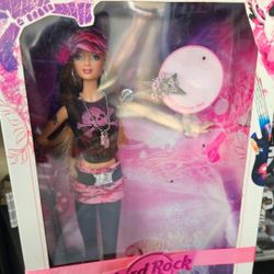 Hard Rock Barbie Collector W Pin