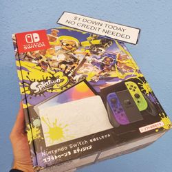 Nintendo Switch OLED Splatoon 3 New - 90 Day Warranty - Payments Available With $1 Down 