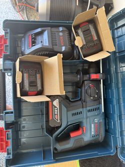 BRAND NEW Bosch 18V Cordless Rotary Hammer Drill Kit – $200 OBO