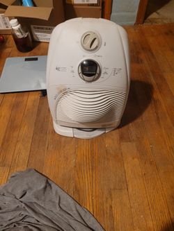 Rotating Heater And Fan