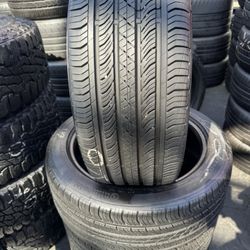 I Have 4 Tires 235-45-18 Continental Good Condition $220 All Four Mounted And Balanced 