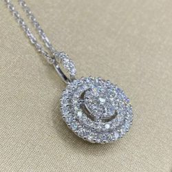 Pendant Necklace 925 Silver filled 