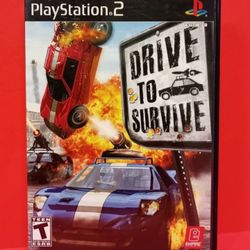 PS2 Drive To Survive