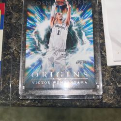 2004 2025 Panini Origins Victor Wembanyama Rookie Card