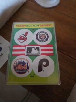 Vintage 1990 fleer Trivia stickers