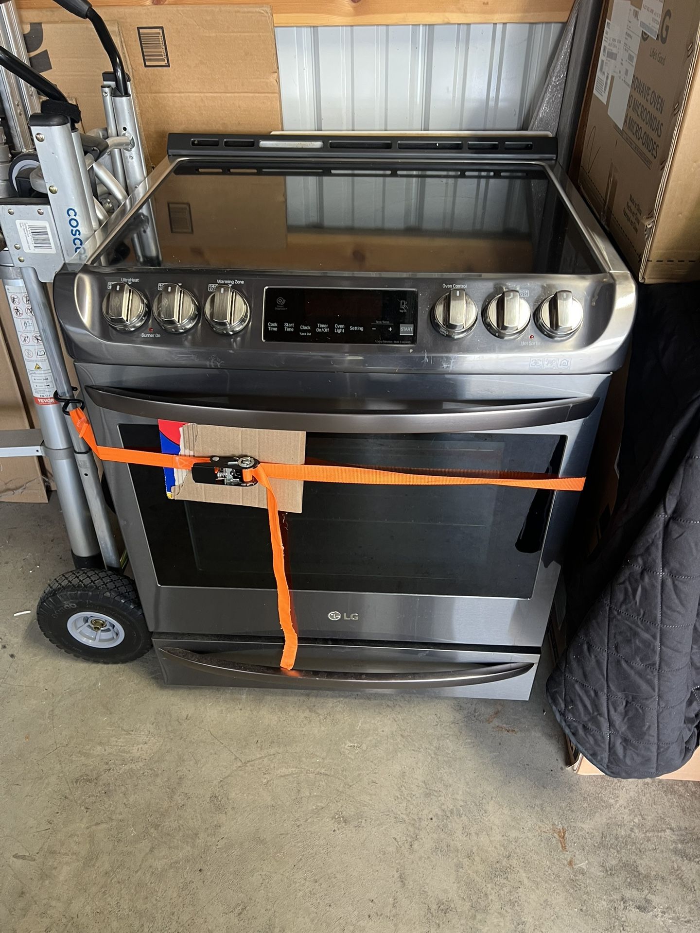 Used Lg Flat Top Stove
