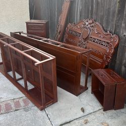 Queen Hardwood Bed Frame