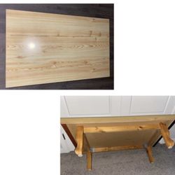 Two matching coffee tables. 