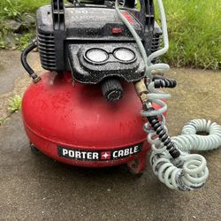 Porter + cable air compressor 