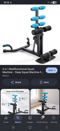 Squat machine
