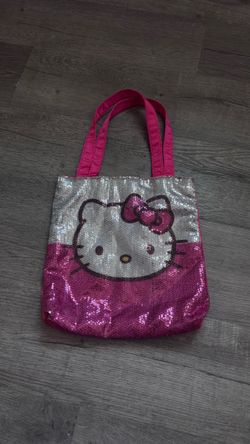 Hello Kitty Sequin Tote Bag