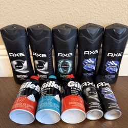 MEN Personal care bundle (body Wash, deodorant, Shaving Cream)