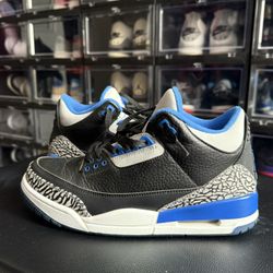 Air Jordan 3 Retro  Sport Blue