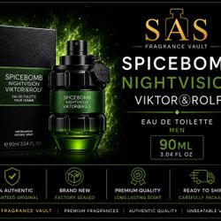 Colognes / perfumes / fragrances SPICEBOMB NIGHT VISION EAU DE TOILETTE 3.4oz