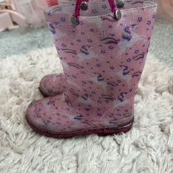 Girls Rain Boots Size 11/12