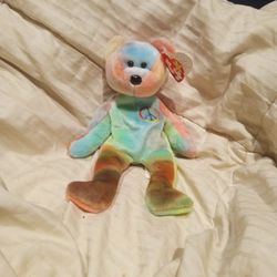Rare Retired 1996 The Beanie Baby Collection "Peace"