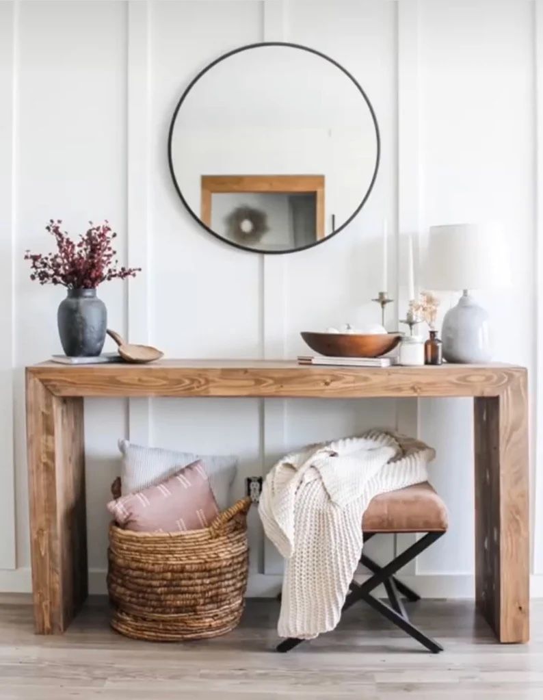 Console Table - West Elm Inspired