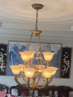 9 Light Chandelier